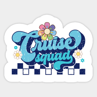 Cruise squad Sticker